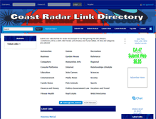 Tablet Screenshot of coastradar.info